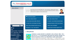 Desktop Screenshot of nowemedia.org.pl